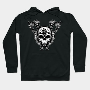 Odin Valknut Skull Hoodie